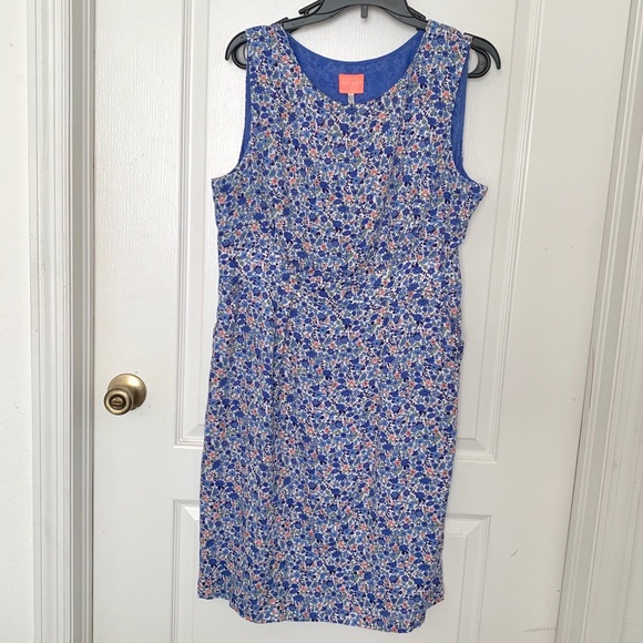 Joules Dresses & Skirts - NWOT Joules Laura shift dress in Blue Ditsy 10